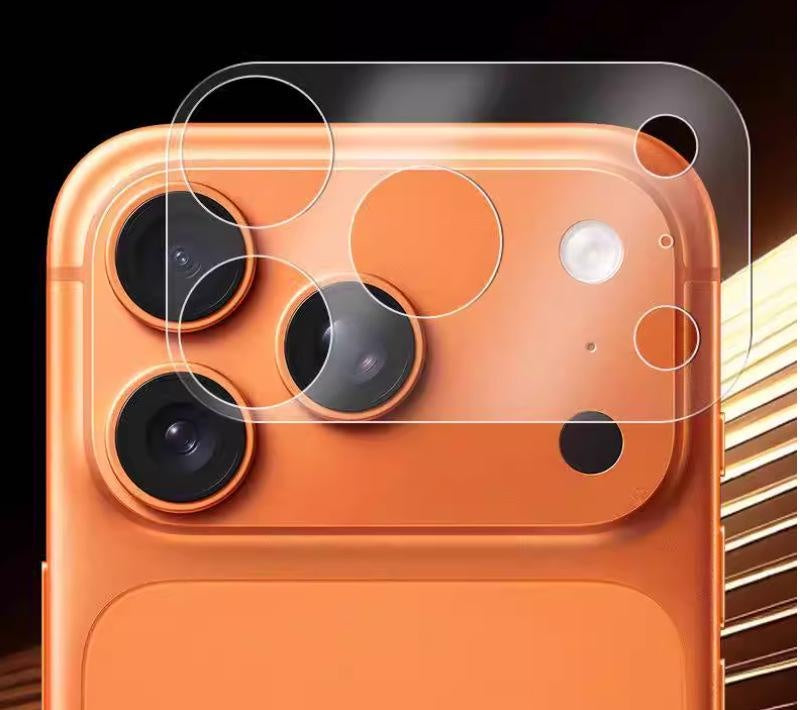 Ultra-Thin Full-Coverage Camera Lens Protector for iPhone, Anti-Scratch & Shatterproof