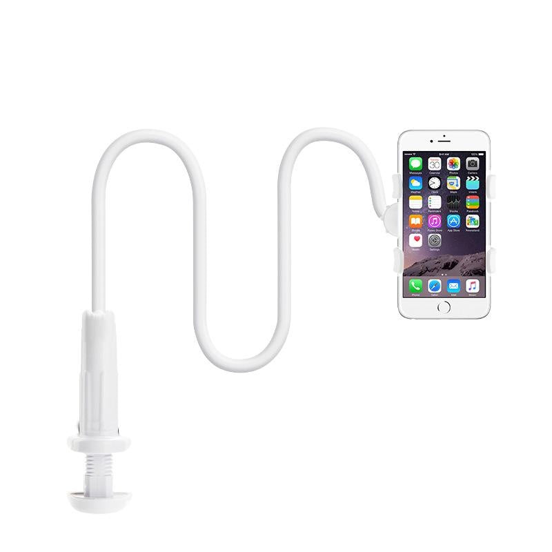 Adjustable Phone Holder for Bed & Car, Universal Desk Stand with Detachable Base