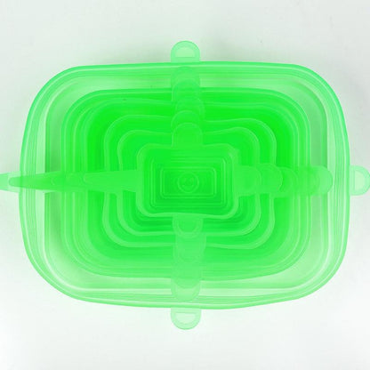 Reusable Silicone Food Covers | Stretchable Smiley Face Lids | Eco-Friendly Plastic Wrap Alternative