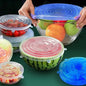 Reusable Silicone Food Covers | Stretchable Smiley Face Lids | Eco-Friendly Plastic Wrap Alternative