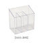 Clear Wall-Mounted Cosmetic Organizer | Multi-Compartment Storage for Lipsticks, Makeup Brushes & Skincare