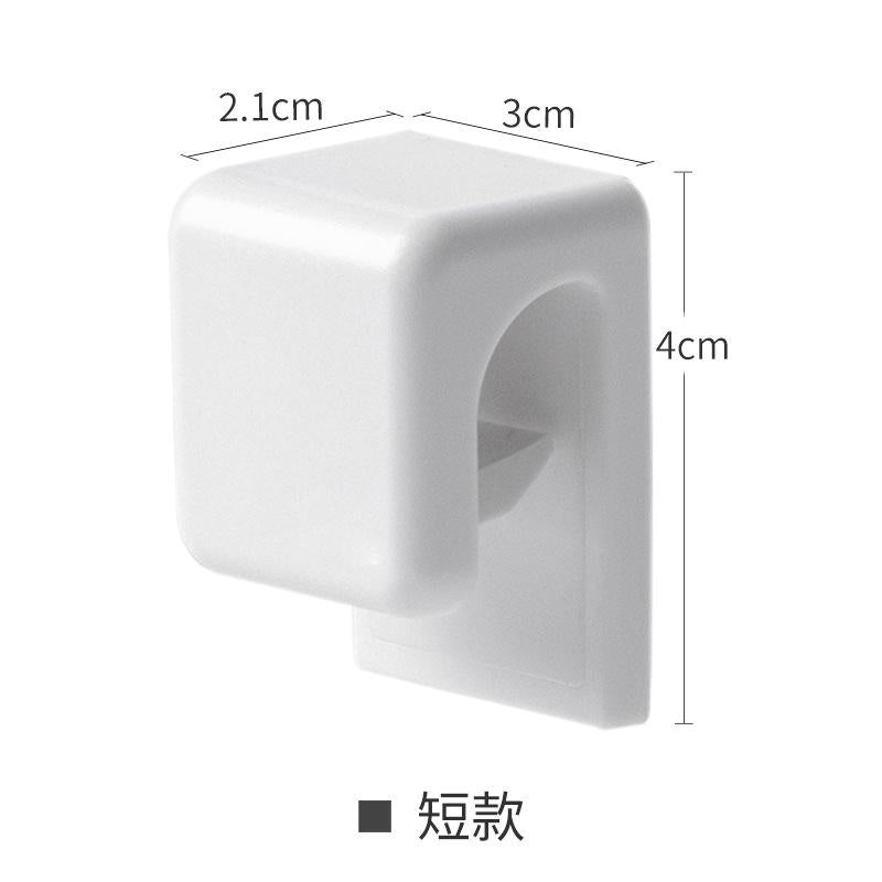 Wall-Mounted Toothpaste & Squeeze Tube Holder, No-Drill Bathroom Organizer for Tubes & Bottles