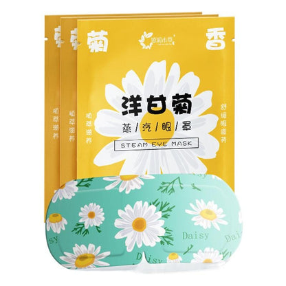 Lavender Scented Steam Eye Mask for Sleep - Soothing Heat Therapy & Aromatherapy Relief