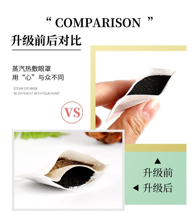 Lavender Scented Steam Eye Mask for Sleep - Soothing Heat Therapy & Aromatherapy Relief