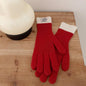 Touchscreen Winter Knitted Gloves - Warm Fleece Lined Cold Weather Mittens for Outdoor Activities
