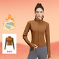 Women's Fleece-Lined Workout Jacket | Slim-Fit Running Top & Yoga Coat for Cold Weather