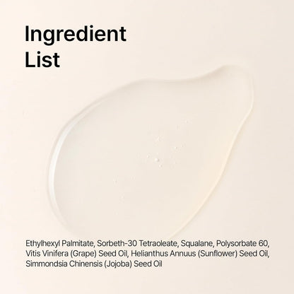 inyoe 3-Seed Cleansing Oil with 5% Olive Squalane, Hydrating Cleansing Oil for Smooth, Radiant Skin, Lightweight Makeup Remover, Korean Skin Care, 6.76 fl oz 200 ml
