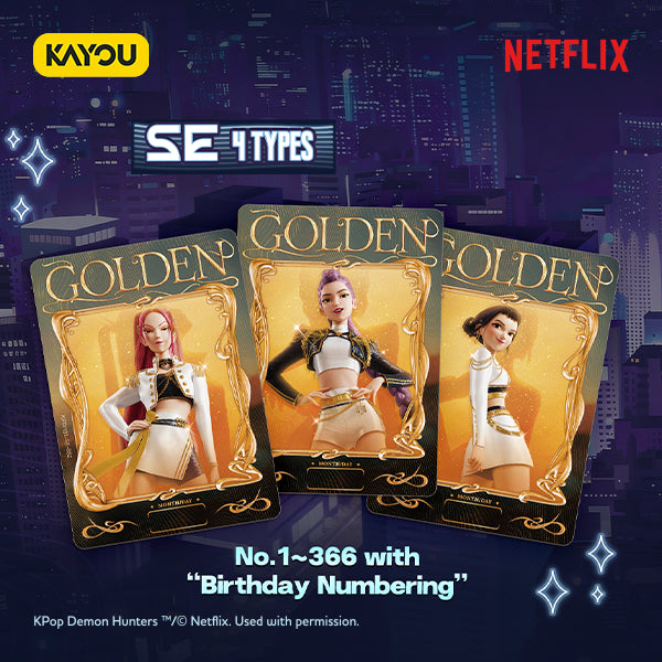 KAYOU KPop Demon Hunters World Tour Energy Edition 001-NA-Series 1-D Trading Card Box [12 Packs]