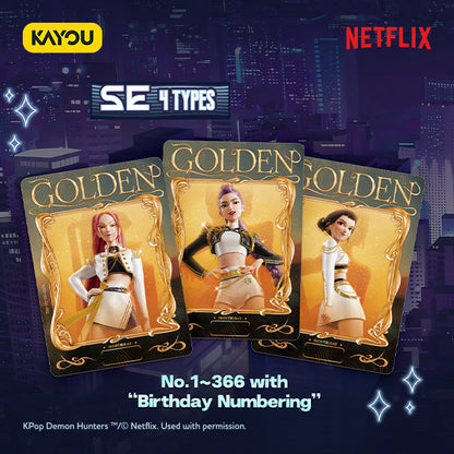 KAYOU KPop Demon Hunters World Tour Energy Edition 001-NA-Series 1-D Trading Card Box [12 Packs]
