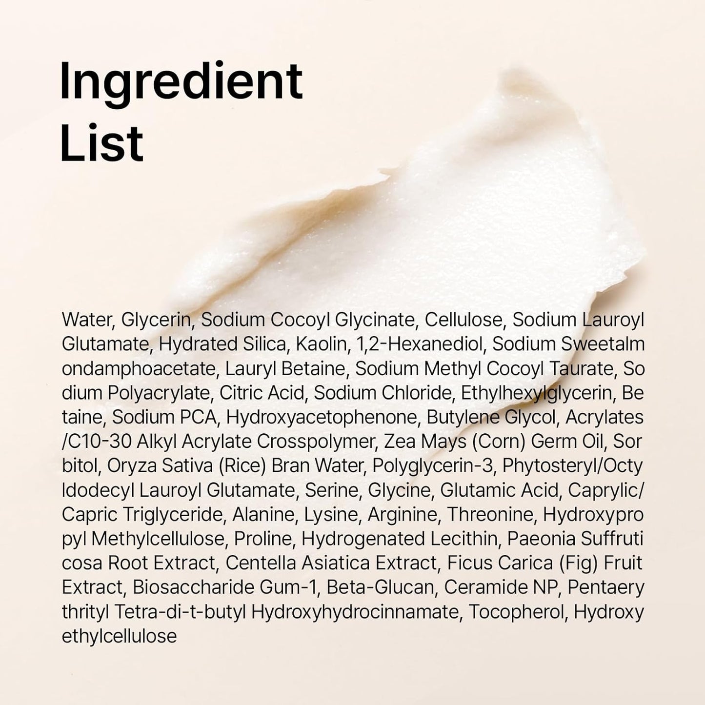 inyoe Dough Cleansing Foam with 3% Amino Acid Complex + Rice, 3 Step Transforming Amino Acid Facial Cleanser, Gentle Pore Care for Smooth Skin, 4.06 fl oz