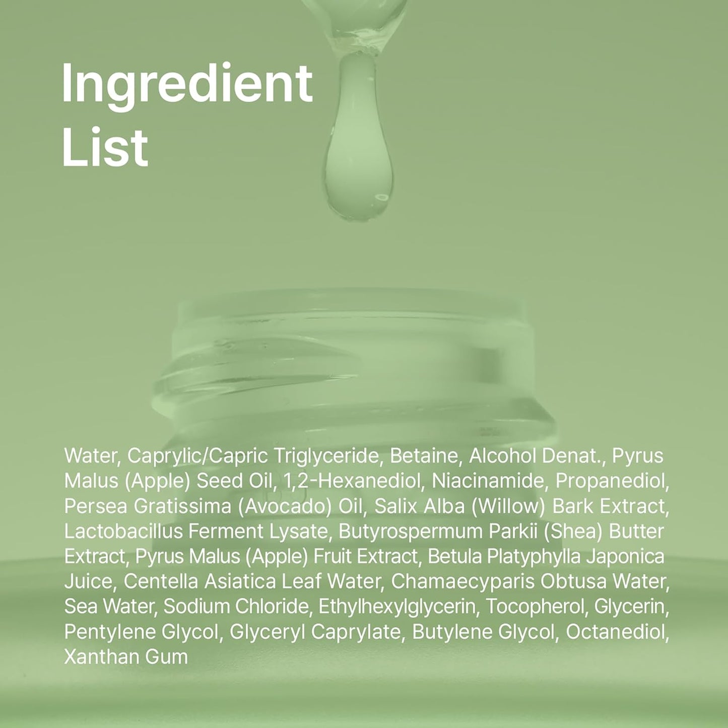 inyoe Hydrozy Oil Serum with 10% Betaine + Apple Seed Oil, Dual Layer Hydrating Serum, Lightweight Non Sticky Finish, Makeup Ready Glow, Korean Skin Care, 1.01 fl oz