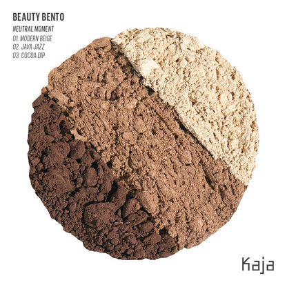 Kaja Beauty Bento Collection - 3 x 0.03oz. (0.9g) / Viral Bouncy Shimmer & High-Pigment Eyeshadow Trio