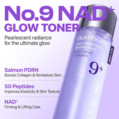 Numbuzin No.9 NAD PDRN Glow Boosting Toner 150ml