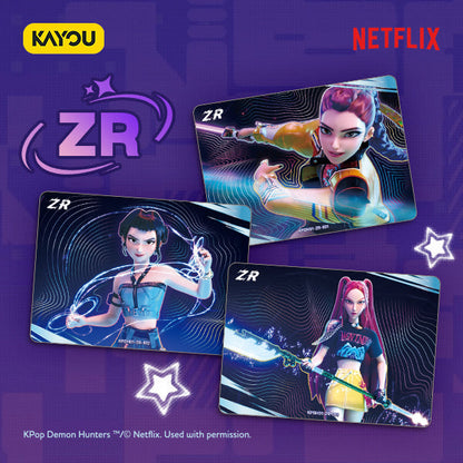 KAYOU KPop Demon Hunters Collectible Trading Cards Classic Edition 001-NA-Series 1-D Trading Card Box [20 Packs]
