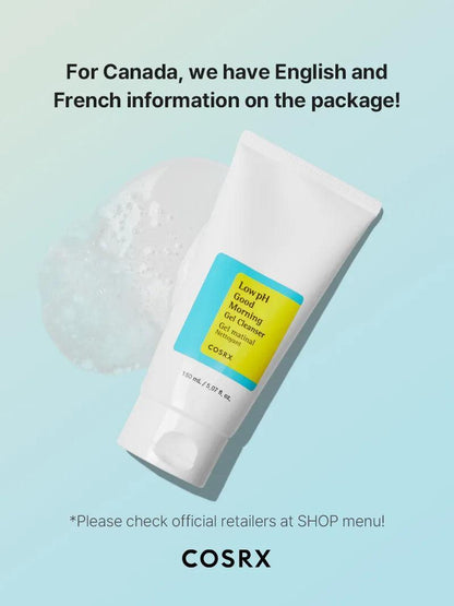 COSRX Low pH Good Morning Gel Cleanser