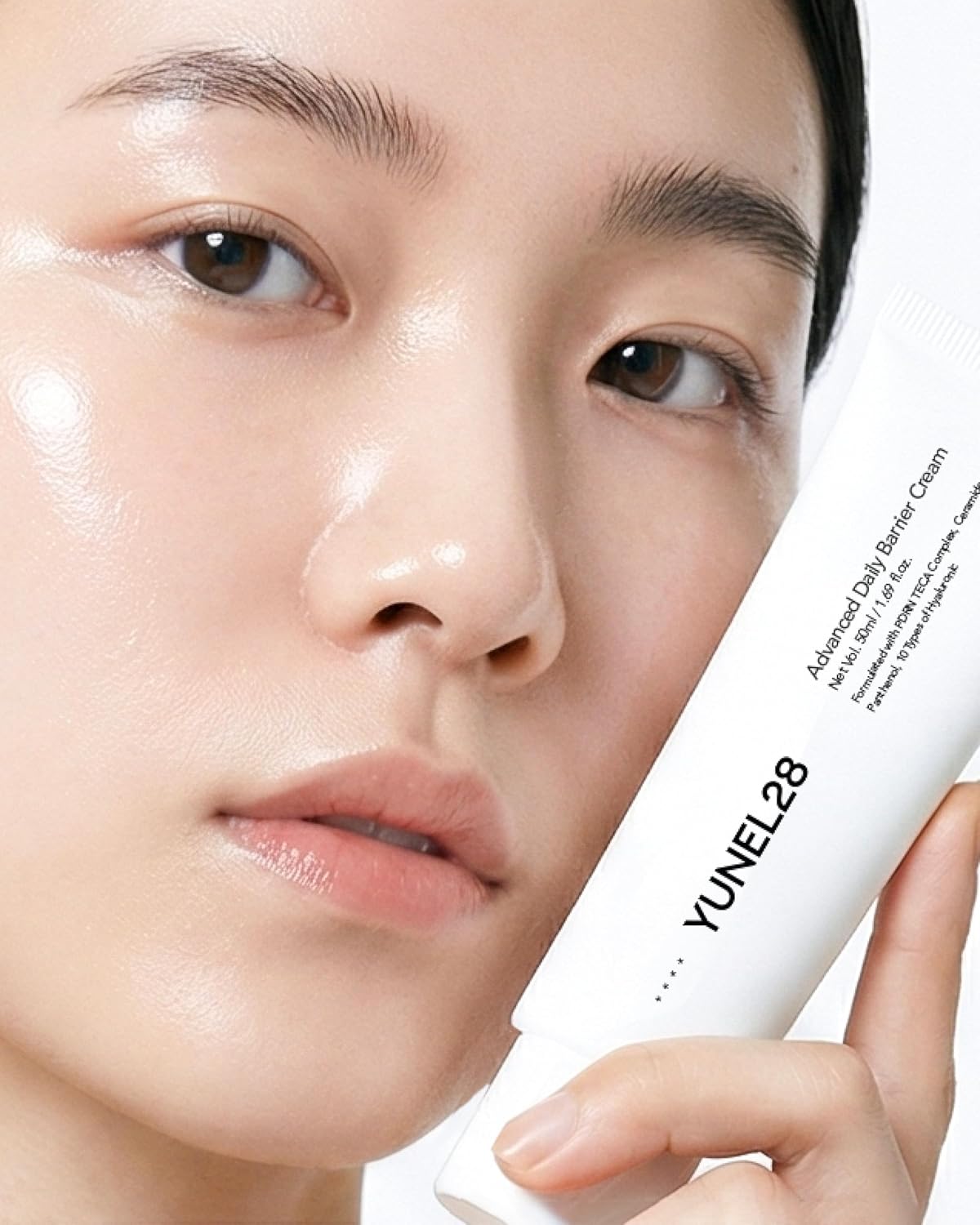 YUNEL28 Advanced Daily Barrier Cream 1.69 fl.oz. (50ml) / Soothes & Repairs Skin Barrier with PDRN, TECA, Niacinamide & Hyaluronic Acid