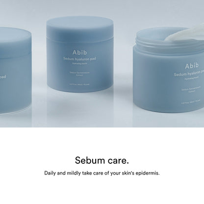 Abib SEDUM HYALURON PAD HYDRATING TOUCH 165ml / 75pads
