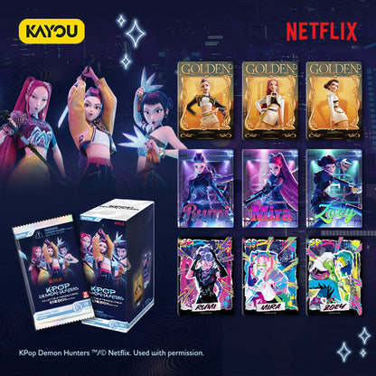 KAYOU KPop Demon Hunters World Tour Energy Edition 001-NA-Series 1-D Trading Card Box [12 Packs]