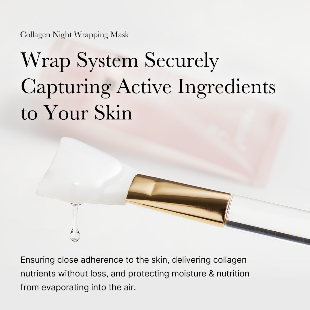 MEDICUBE Collagen Night Wrapping Mask 2.53 fl. oz (75ml) / Overnight Elasticity and Glow, Hydration Care