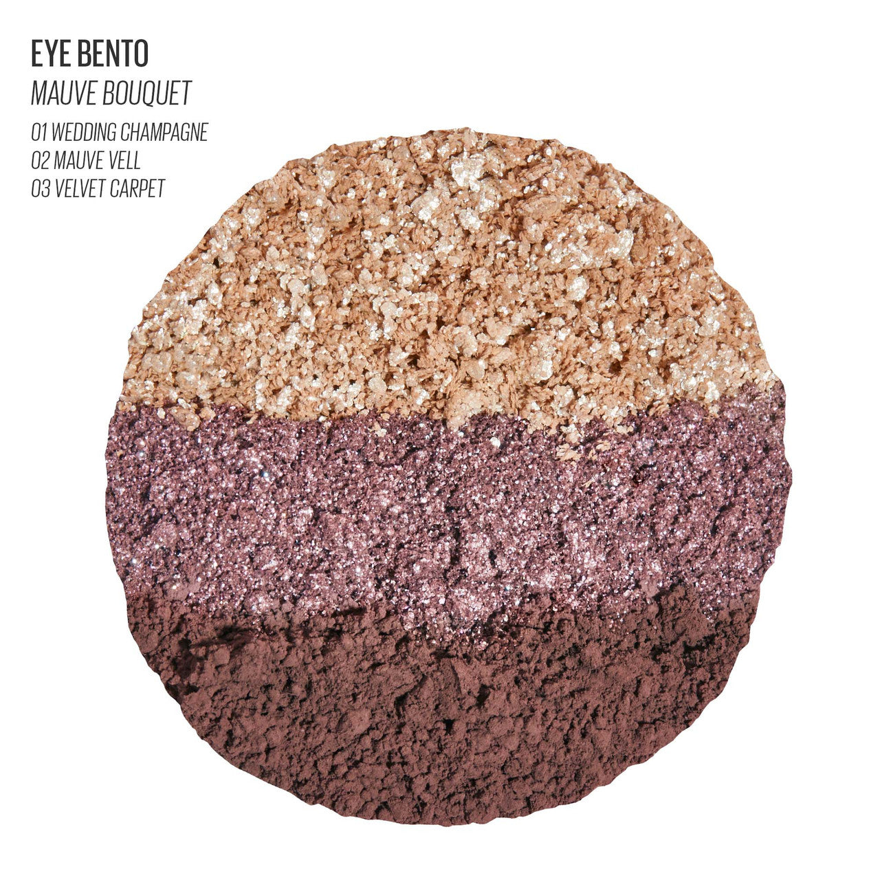 Kaja Beauty Bento Collection - 3 x 0.03oz. (0.9g) / Viral Bouncy Shimmer & High-Pigment Eyeshadow Trio