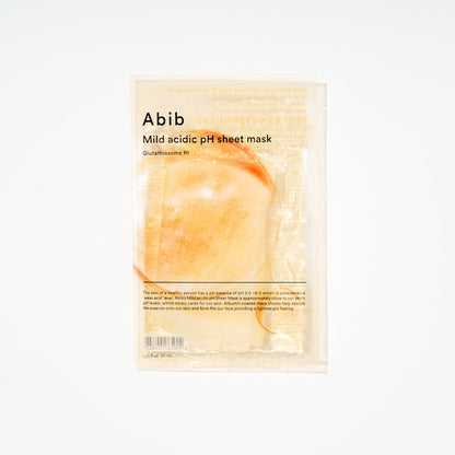 Abib MILD ACIDIC PH SHEET MASK GLUTATHIOSOME FIT (10ea)