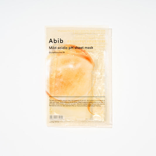 Abib MILD ACIDIC PH SHEET MASK GLUTATHIOSOME FIT (10ea)