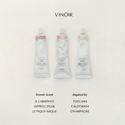 VINŌIR DECANTING HAND CREAM SET