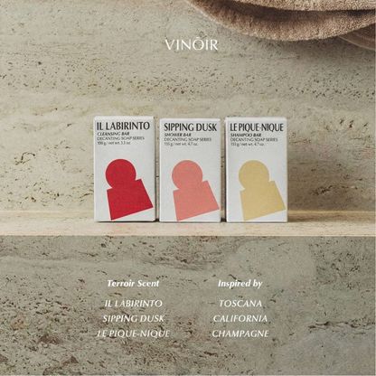 VINŌIR DECANTING SOAP SET