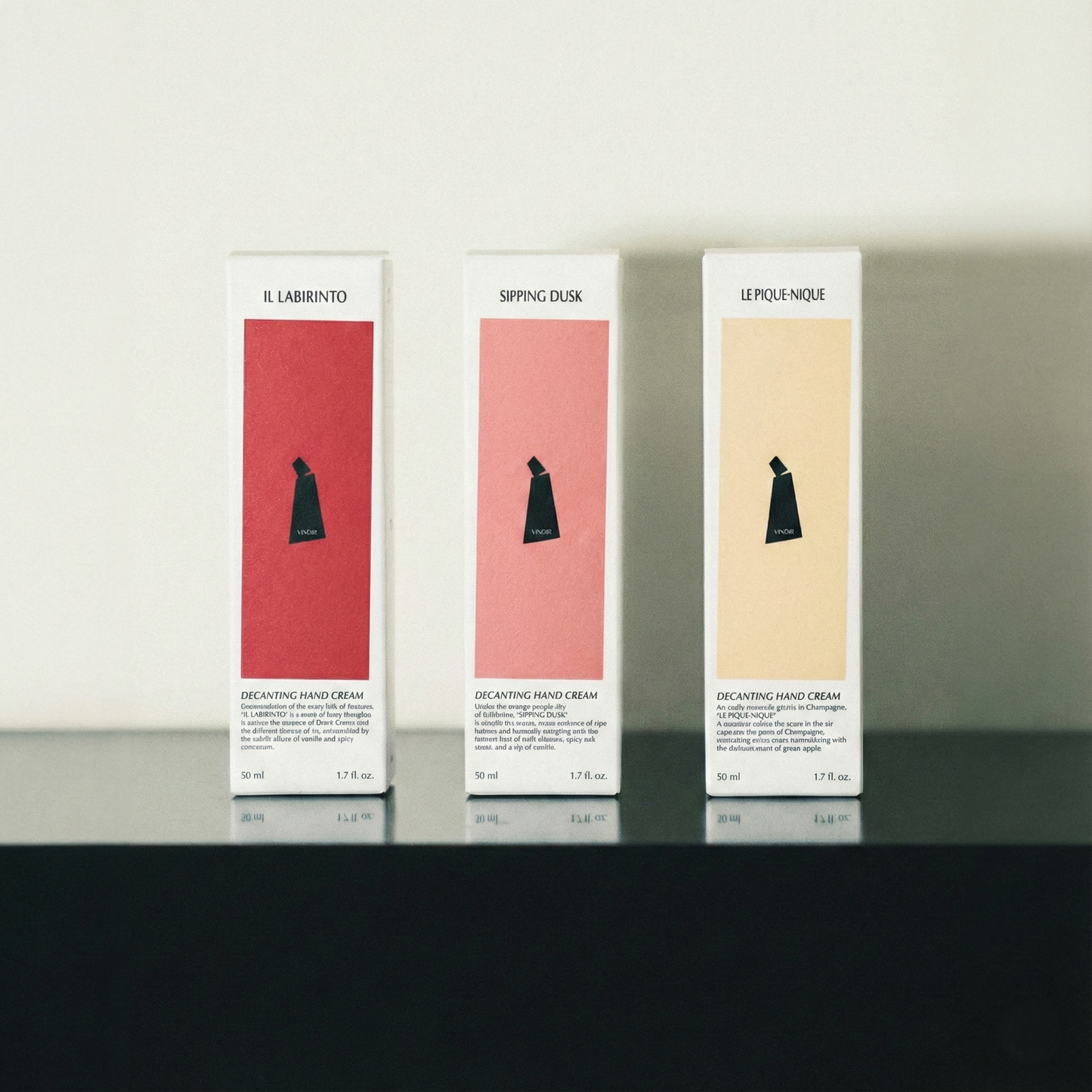 VINŌIR DECANTING HAND CREAM SET