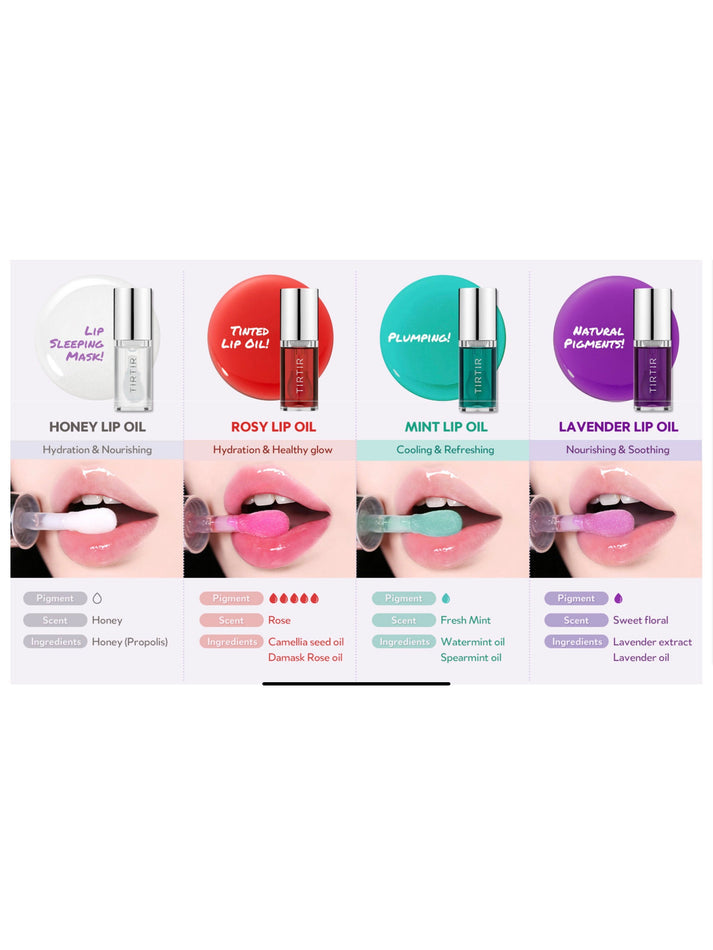 TIRTIR MY GLOW LIP OIL MINT & ROSY 5.7ml