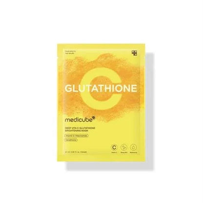 medicube DEEP VITA C GLUTATHIONE BRIGHTENING MASK
