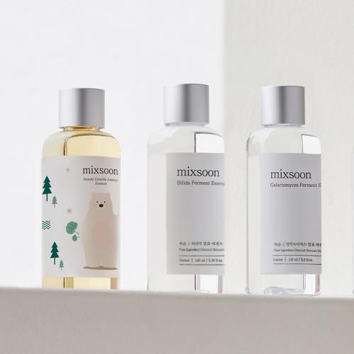 MIXSOON Essence Layering Set No.1(Soondy Centella Asiatica +Galactomyces+Bifida) 100ml*3ea