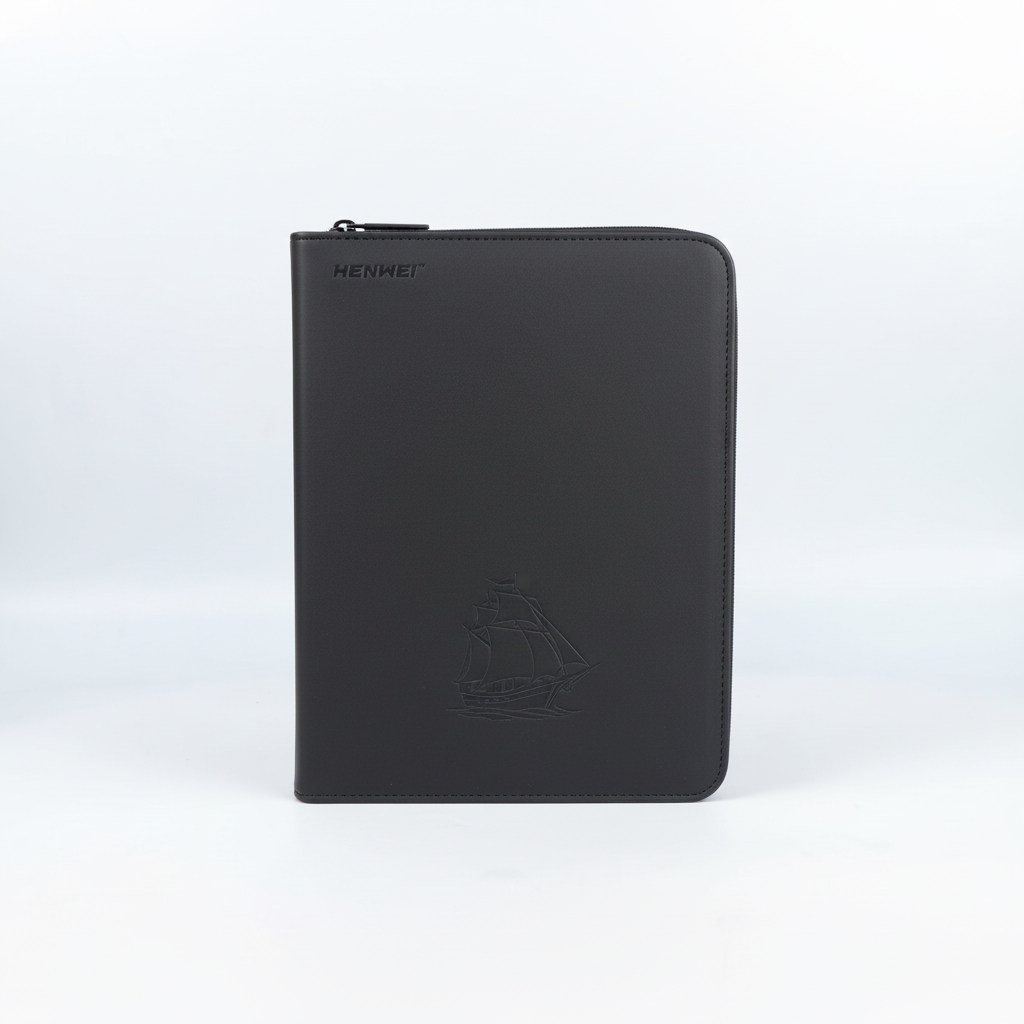 Premium PU Leather Zippered Card Binder for Collectible Cards, Up to 480 cards