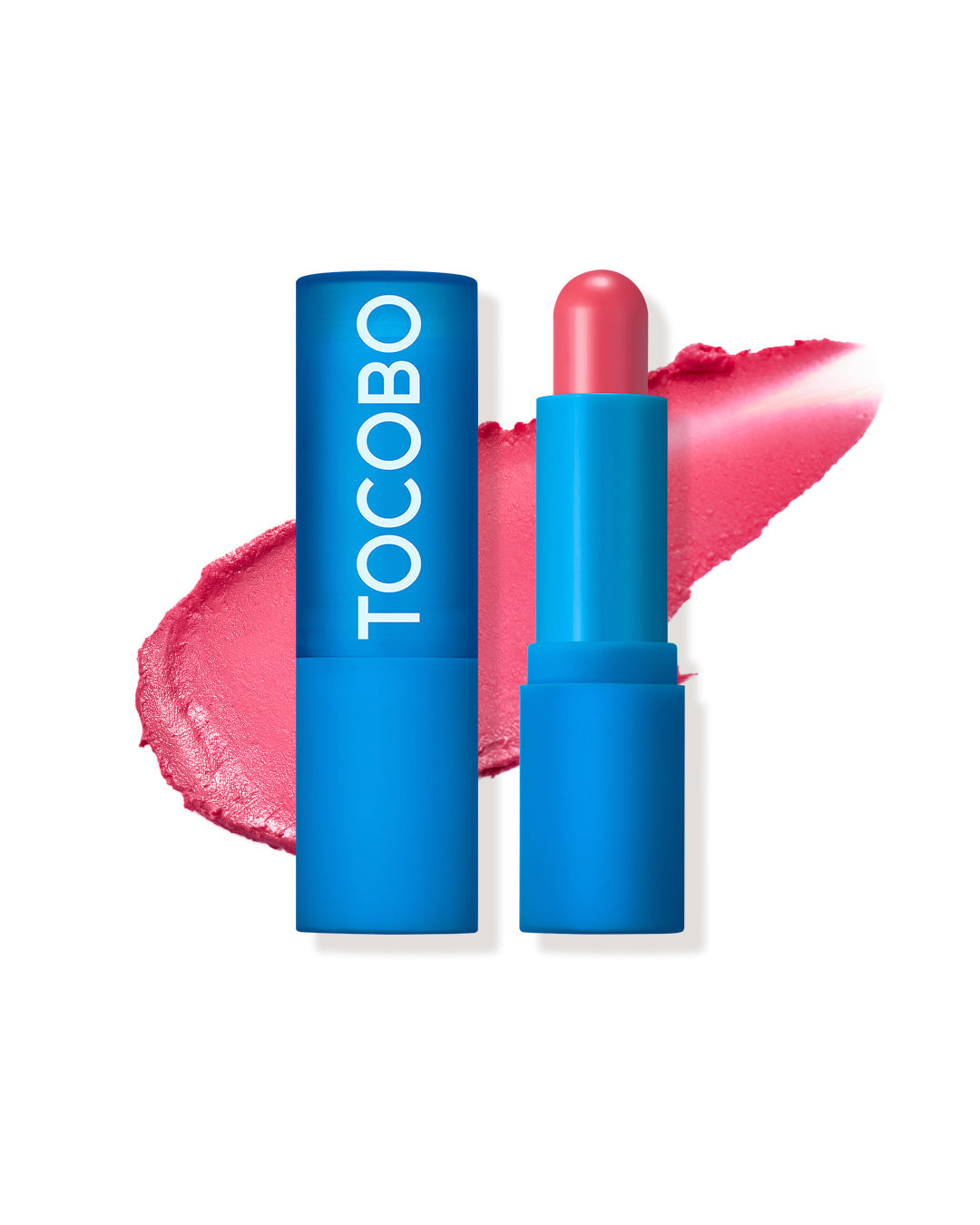 TOCOBO Powder Cream Lip Balm – Vegan Korean Soft Matte Lipstick Balm for Velvet Finish - Moisturizing & Blurring Effect – Lightweight Powdery Texture