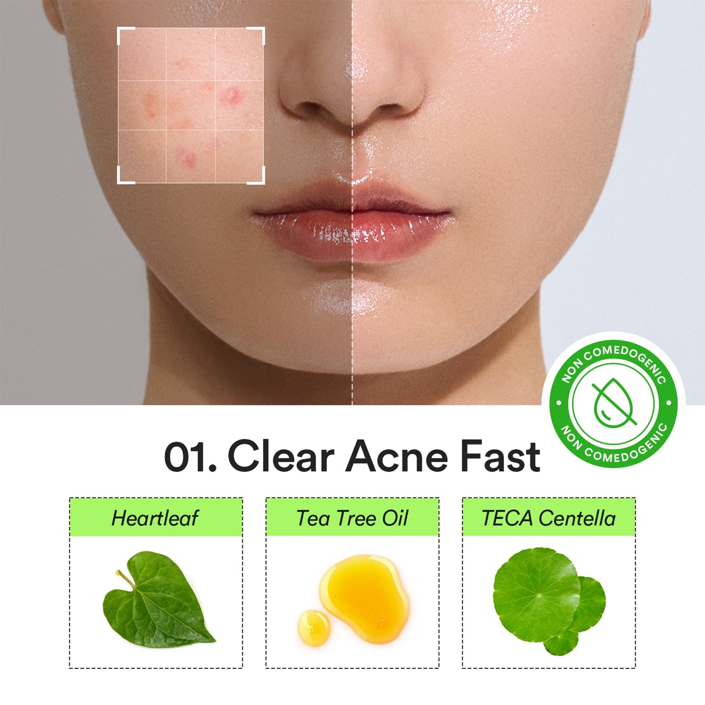 Abib HEARTLEAF CALMING SPOT PATCH 78pcs