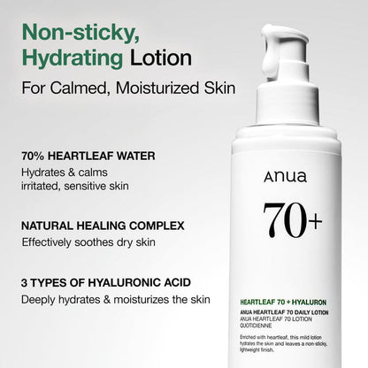 ANUA Heartleaf 70% Daily Lotion