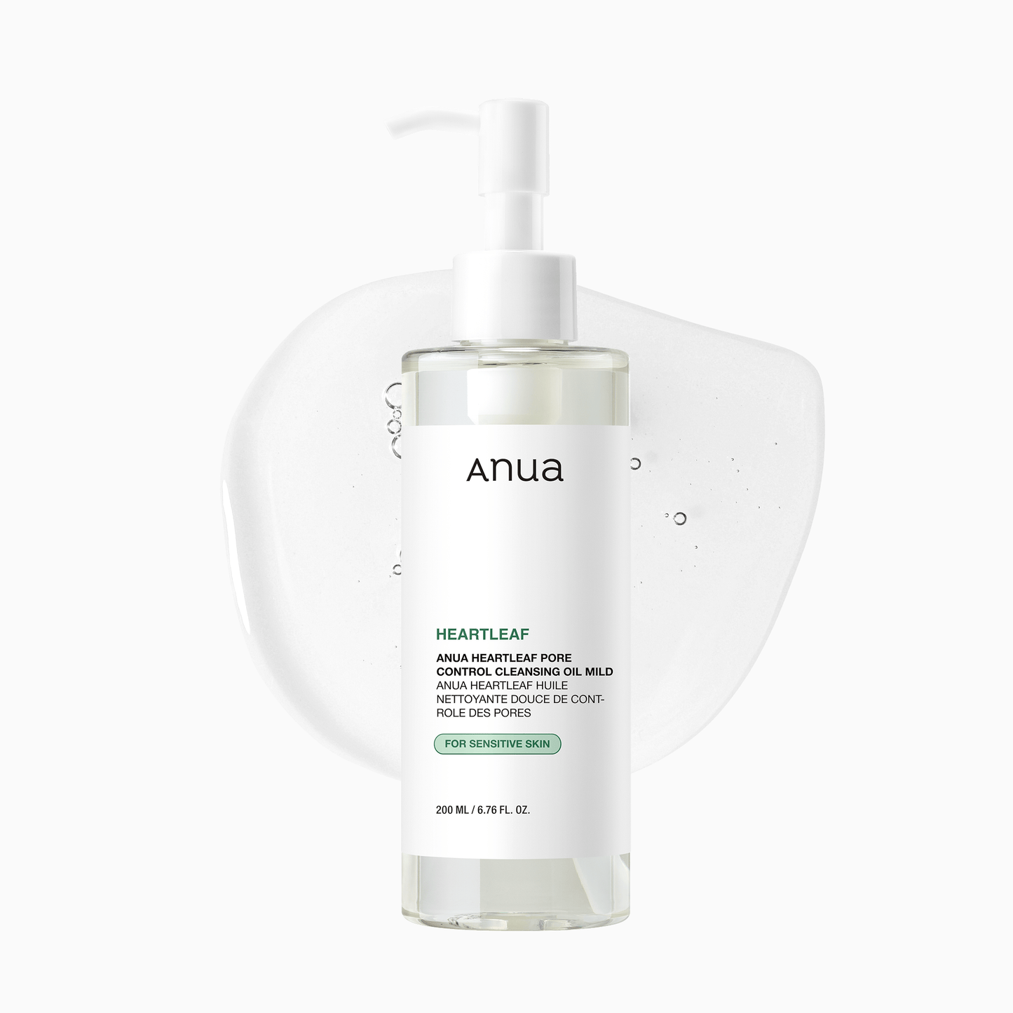 ANUA HEARLEAF PORE CONTROL CLEANSING OIL MILD 200ml