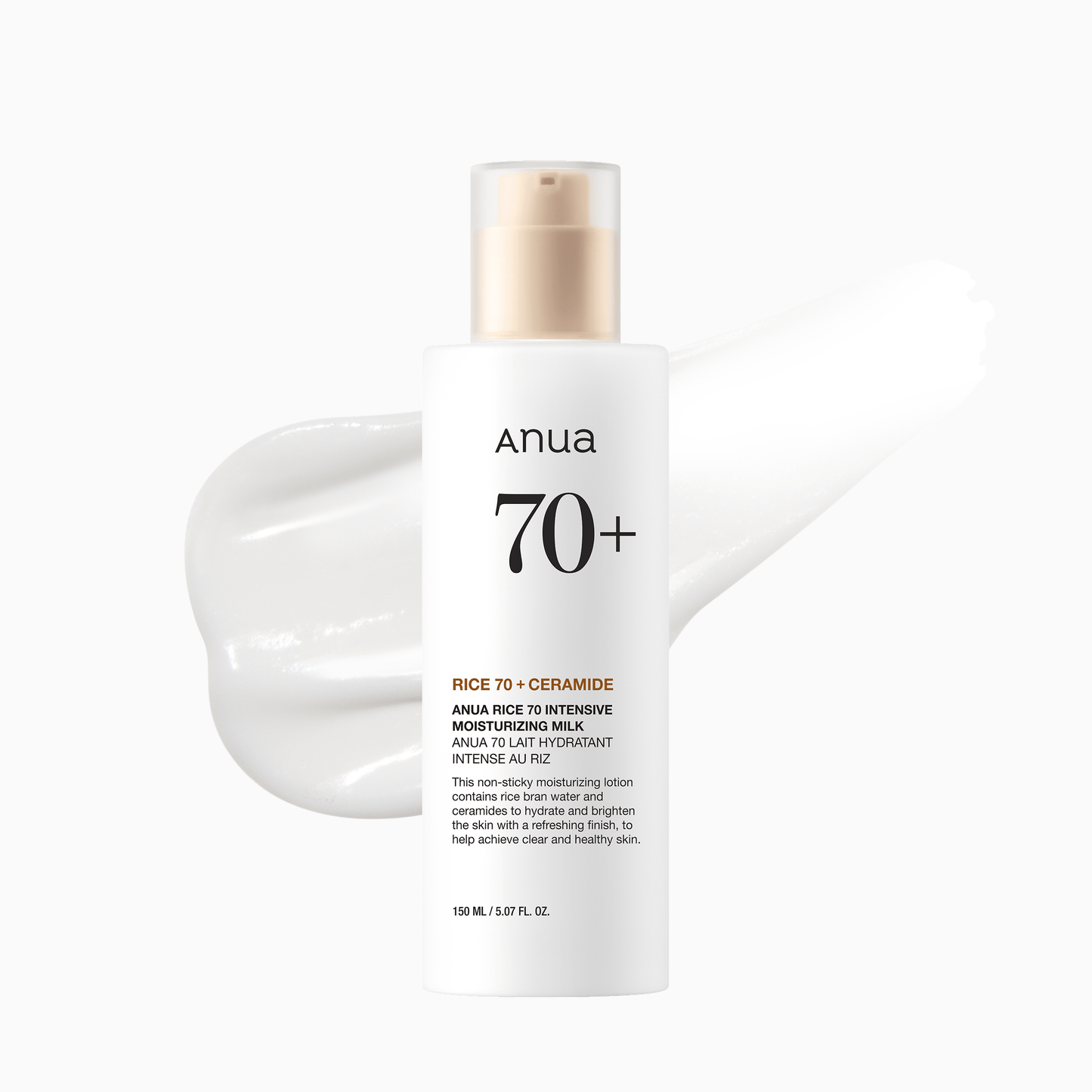 ANUA RICE 70 INTENSIVE MOISTURIZING MILK 150ml