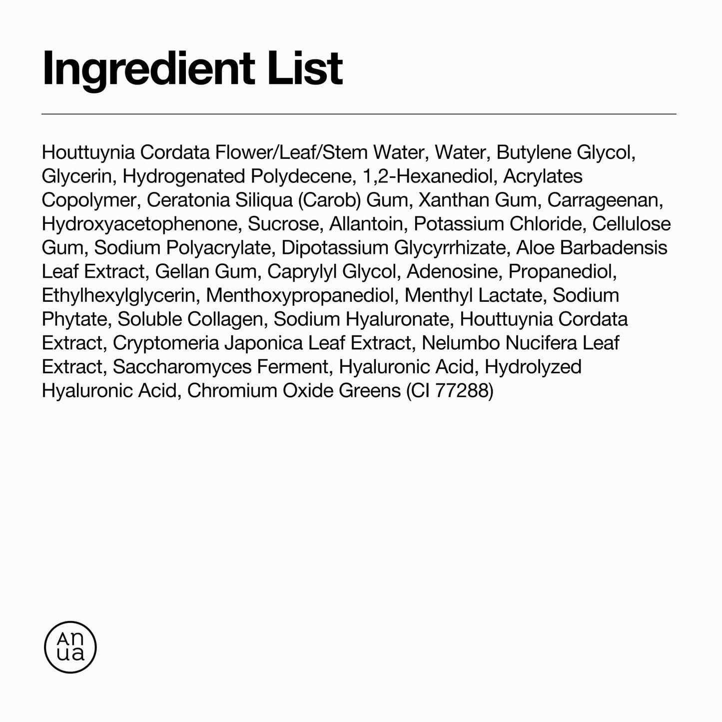 ANUA HEARTLEAF 70 SOOTHING COLLAGEN MASK