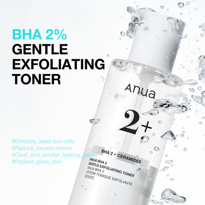 ANUA BHA 2 GENTLE EXFOLIATING TONER 150ml