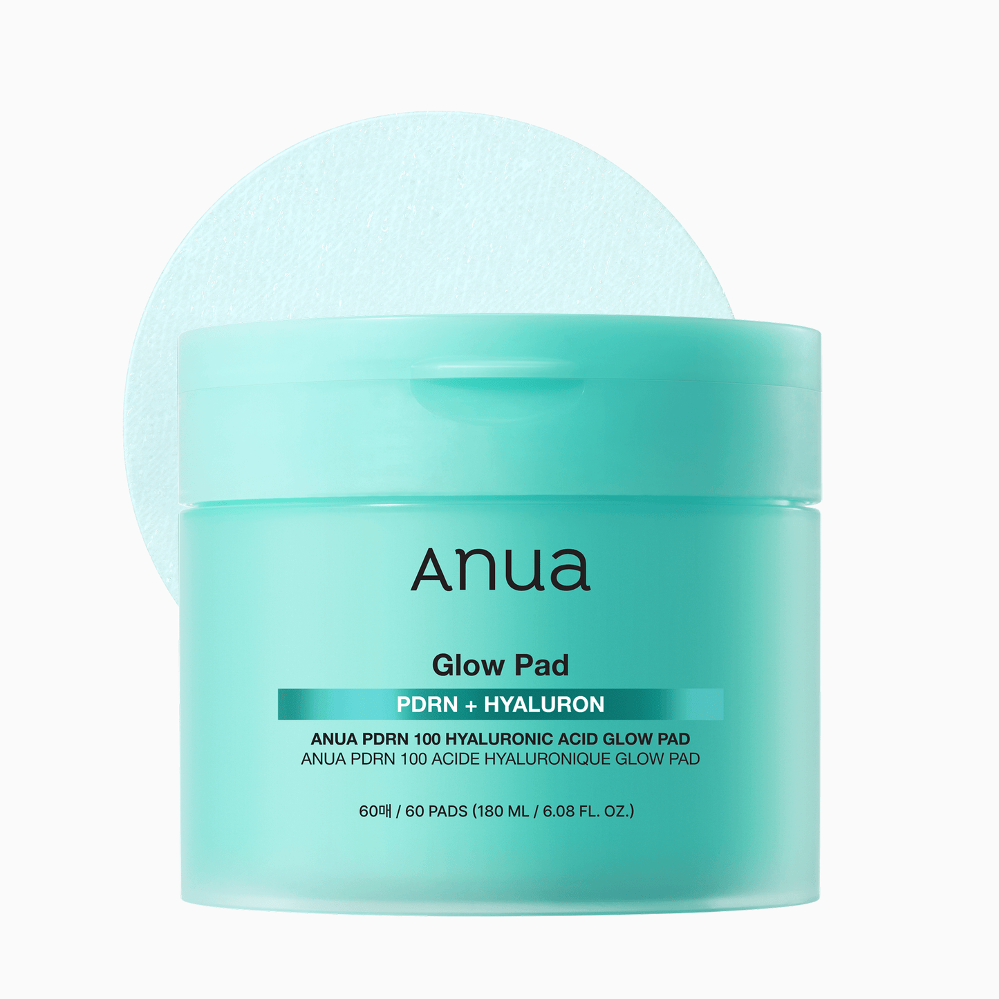 ANUA PDRN HYALURONIC GLOW PAD 180ml (60EA)