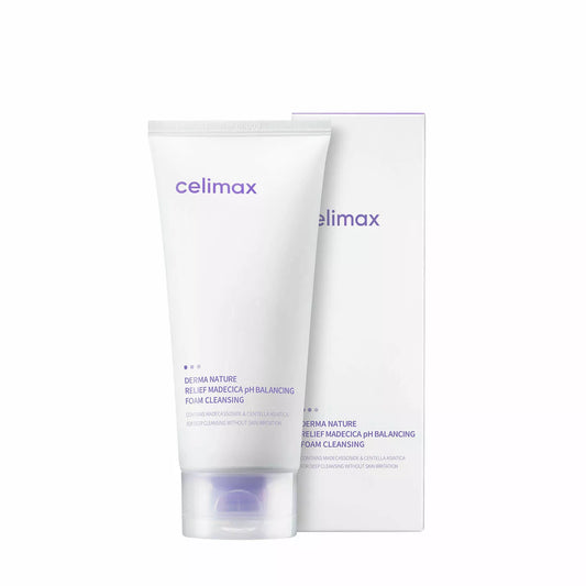 celimax Derma Nature Relief Madecica pH Balancing Foam Cleansing 150ml