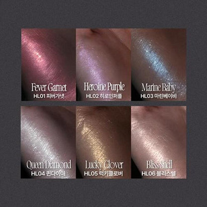 fwee Glitz Stone Highlighter (12 Colors) ประกายแวววาวจากอัญมณีประจำวันเกิดทั้ง 12 สี! ไฮไลท์เตอร์รุ่น #GlitzStone ที่จะช่วยแต่งแต้มใบหน้าของคุณให้เปล่งประกายงดงามตามโมเมนต์ในแต่ละวัน_글리츠스톤하이라이터