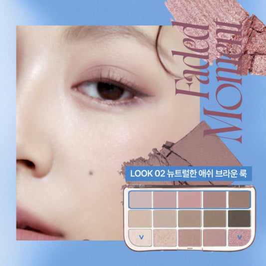 fwee More Mood Eye Palette (6 Colors) สนุกไปกับสีสันที่ไร้ขีดจำกัดด้วยสเปกตรัมสีที่ครอบคลุมทุกโทนผิว และกลิตเตอร์หลากเนื้อสัมผัสที่มอบความเปล่งประกายอย่างเหนือระดับ ให้คุณสร้างสรรค์ลุคใหม่ที่แตกต่างในทุก ๆ วันด้วย fwee Eye Palette_퓌 모어무드 아이팔레트 (6 Colors)