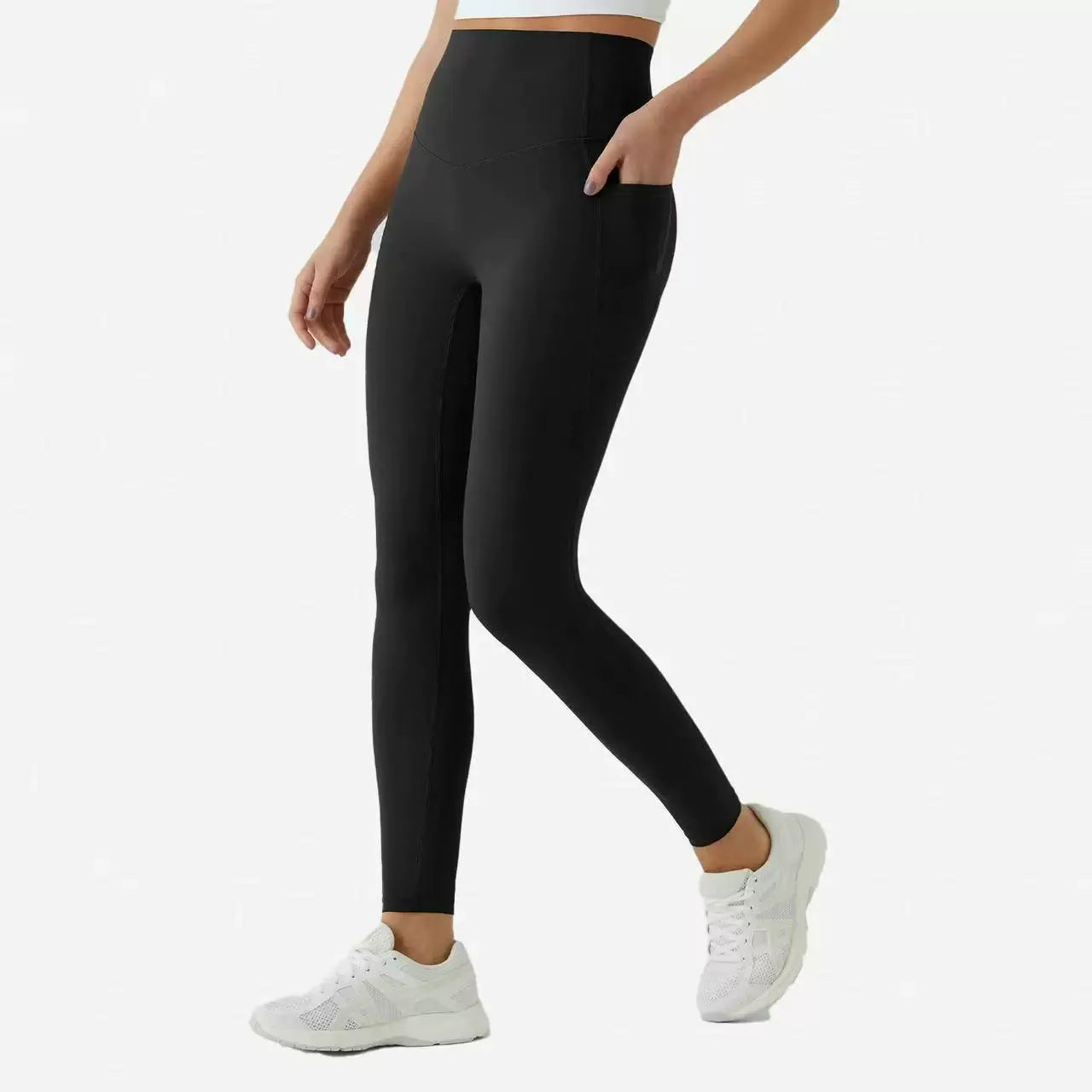 Halara UltraSculpt High Waisted Tummy Control Pocket Shaping Training Leggings