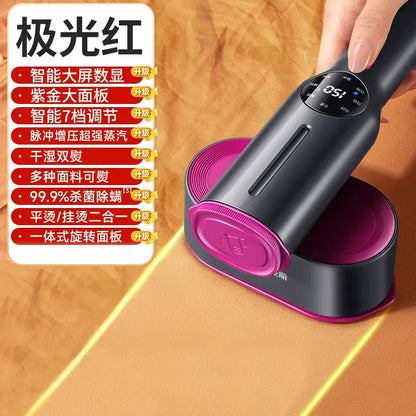 Dr.Flash Garment Steamer for Clothes, Portable Travel Clothing Steamer Iron, 7 Mode with LED Display, 5s Fast Heating, 90° Swivel Handle, New Year Gift