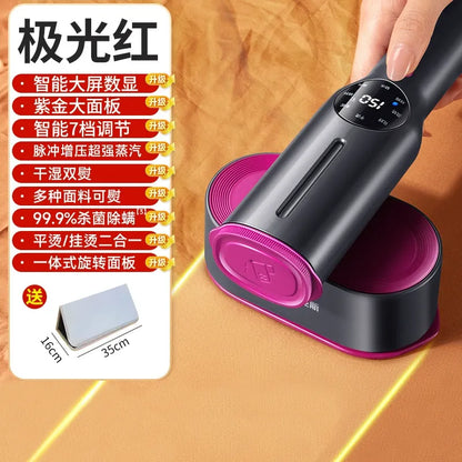 Dr.Flash Garment Steamer for Clothes, Portable Travel Clothing Steamer Iron, 7 Mode with LED Display, 5s Fast Heating, 90° Swivel Handle, New Year Gift