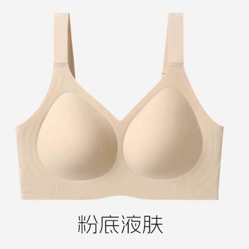OEAK Women Wirefree Bras for Women Full Coverage No Underwire Everyday Bras Comfortable Wireless Padded Bras