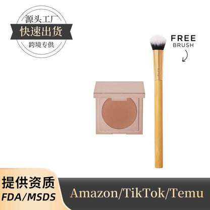 Tarte concealer paw brush - angled for seamless application