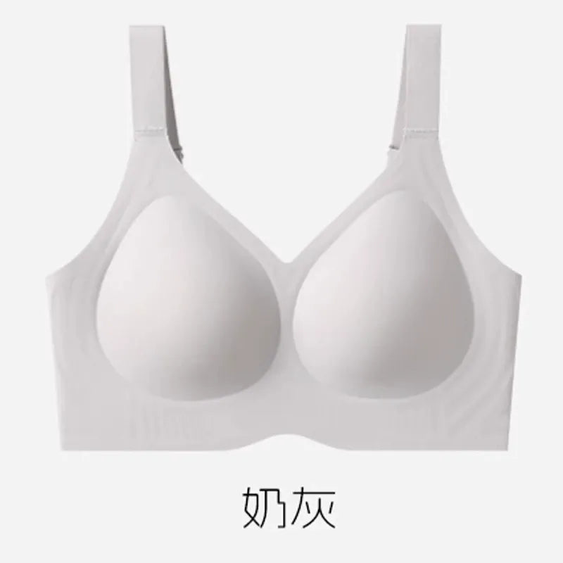 OEAK Women Wirefree Bras for Women Full Coverage No Underwire Everyday Bras Comfortable Wireless Padded Bras